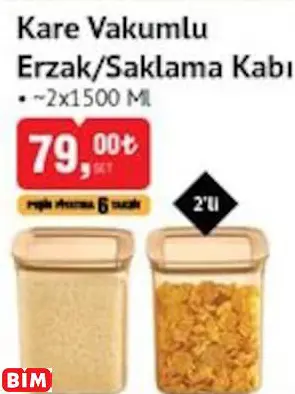 KARE VAKUMLU ERZAK/SAKLAMA KABI KARE VAKUMLU ERZAK/SAKLAMA KABI